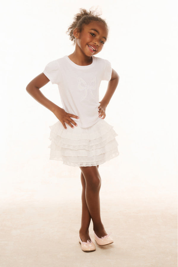 loveshackfancy Girls Heritage Billie Skirt