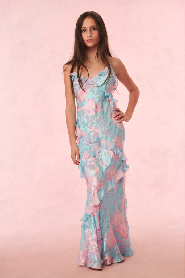 loveshackfancy Girls Mini Rialto Maxi Dress
