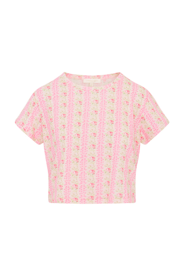 Loveshackfancy Girls Mini Rubin Cotton Tee