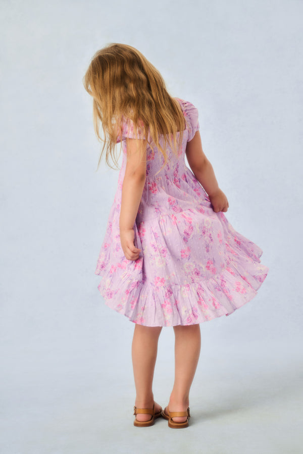 Loveshackfancy Girls Muriella Heirloom Print Dress