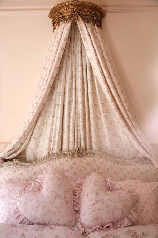 Loveshackfancy Heart Shape Ruffle Pillow