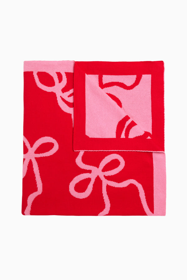 loveshackfancy Holiday Jacquard Throw Blanket