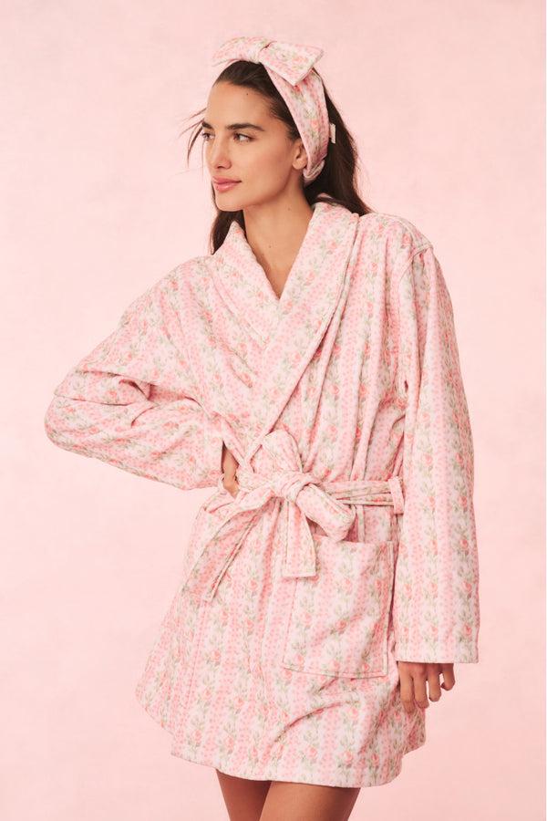 Loveshackfancy Indie Cotton Bath Robe