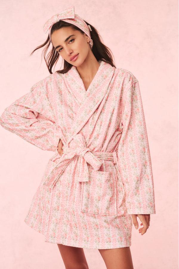 Loveshackfancy Indie Cotton Bath Robe