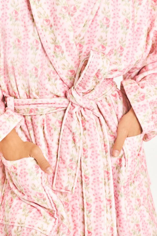 Loveshackfancy Indie Cotton Bath Robe