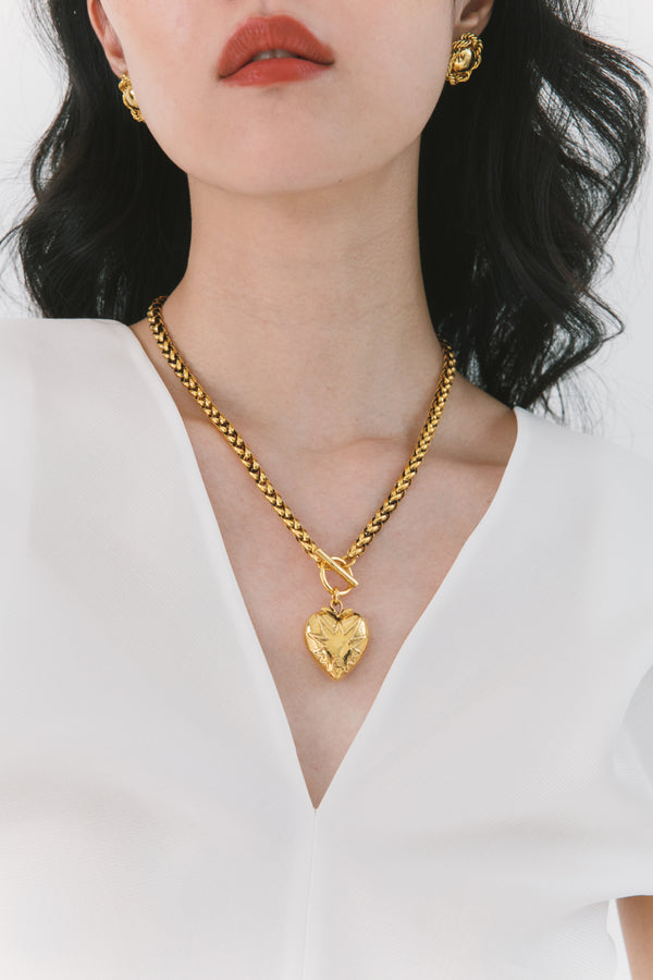 Loveshackfancy Jennifer Behr Corazon Necklace