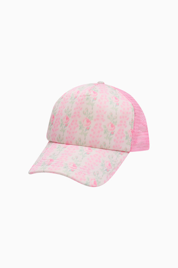 loveshackfancy Joni Heirloom Print Trucker Hat
