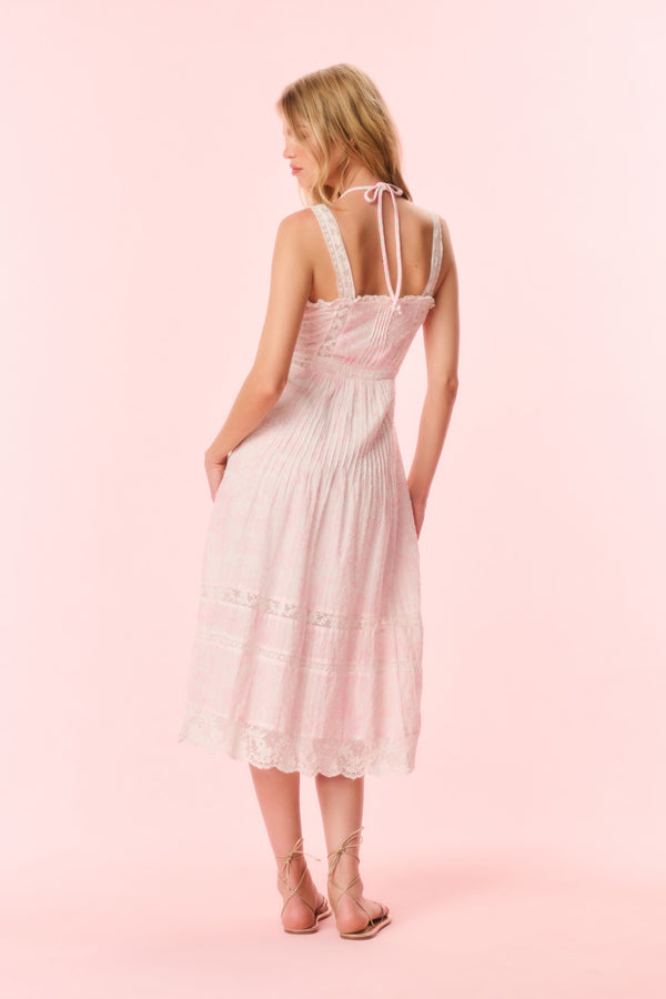 Loveshackfancy Judalon Cotton Midi Dress