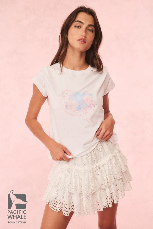 Loveshackfancy Lia Earth Day Tee