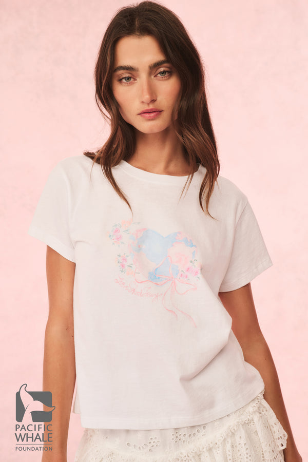 Loveshackfancy Lia Earth Day Tee