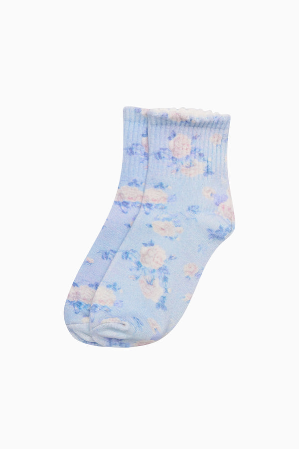 Loveshackfancy Lowell Heirloom Print Socks
