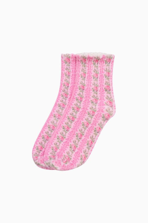 loveshackfancy Lowell Heirloom Print Socks