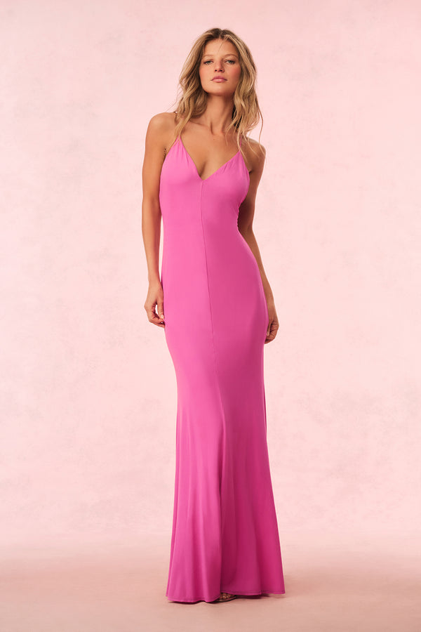 loveshackfancy Mikel Jersey Maxi Dress