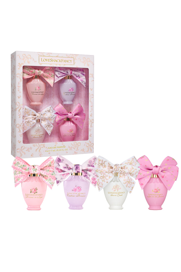 loveshackfancy Mini Deluxe Perfume Sampler Set