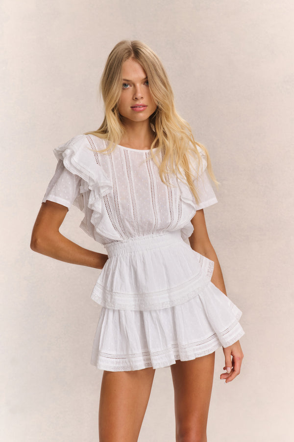 Loveshackfancy Natasha Heritage Mini Dress