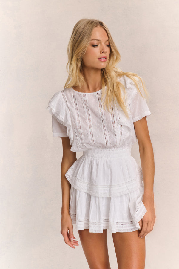 Loveshackfancy Natasha Heritage Mini Dress