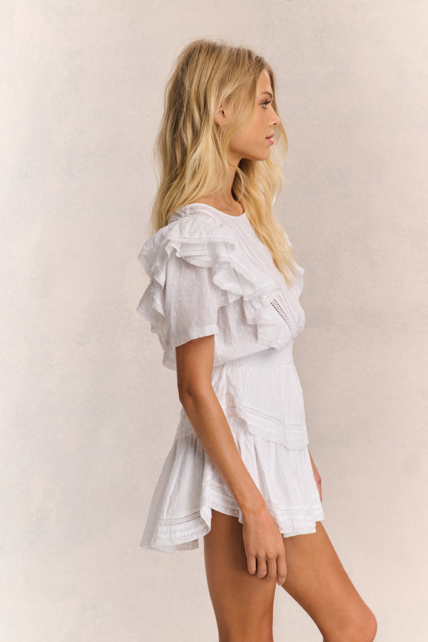 Loveshackfancy Natasha Heritage Mini Dress