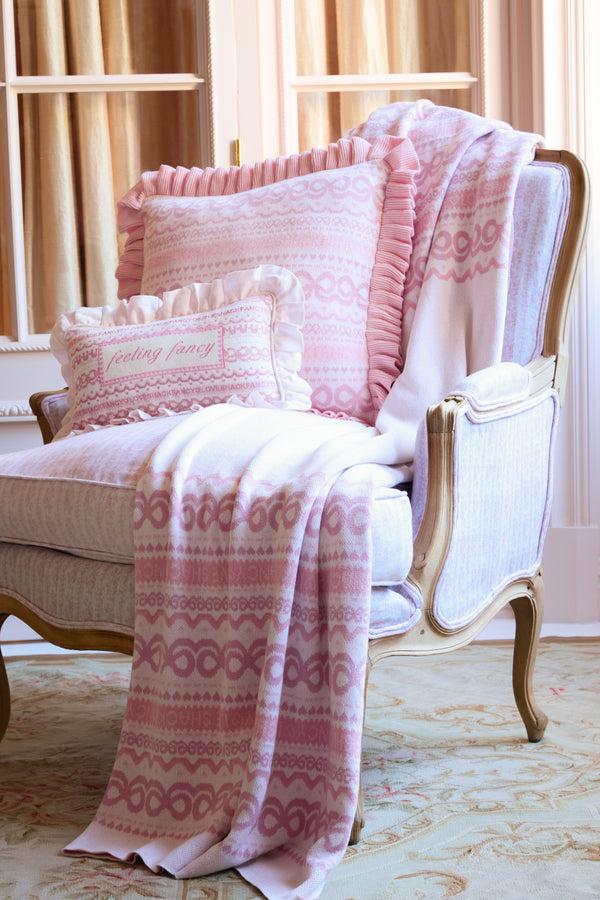 Loveshackfancy Needlepoint Decorative Pillow