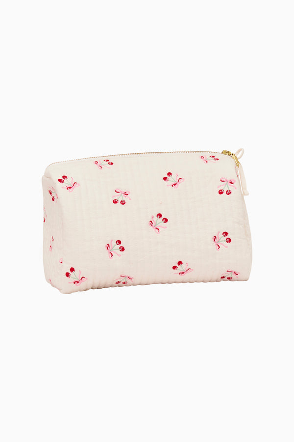 loveshackfancy Octavia Cherry Pouch