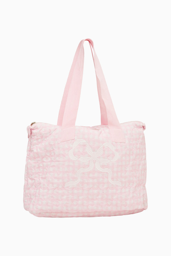 loveshackfancy Oran Gingham Weekender