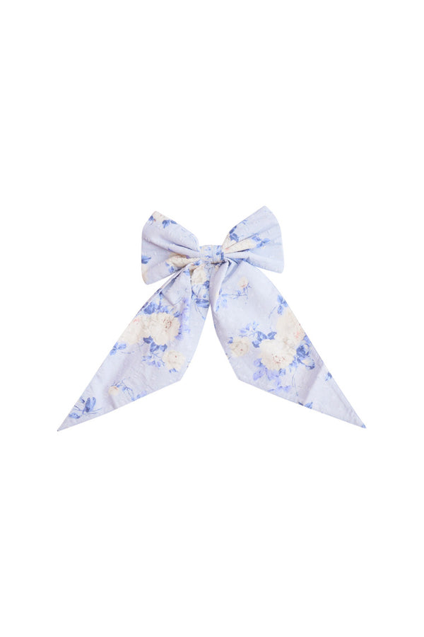 Loveshackfancy Patchouli Heirloom Print Bow Clip