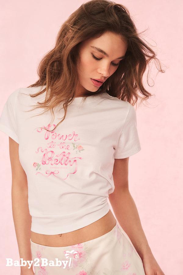 Loveshackfancy Power To The Pretty T-Shirt