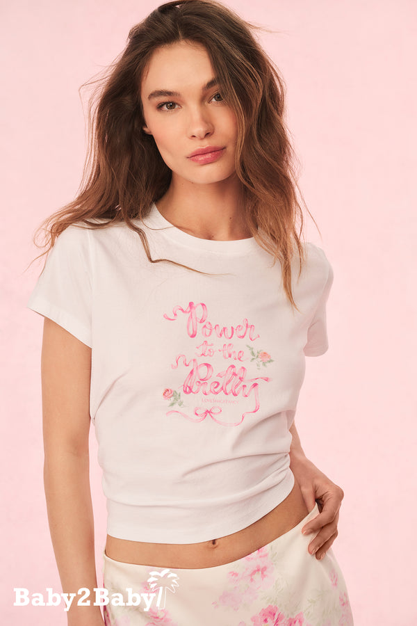 loveshackfancy Power to the Pretty T-Shirt