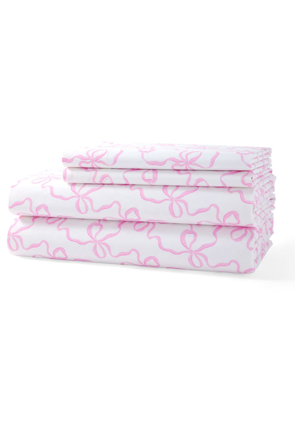 Loveshackfancy Printed Cotton Sheet Set