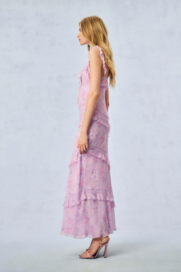 Loveshackfancy Radiance Heirloom Print Maxi Dress
