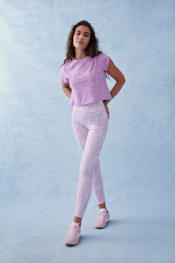 Loveshackfancy Rubin Cotton Cropped Tee