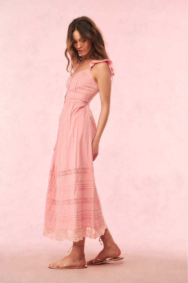 Loveshackfancy Sufette Cotton Maxi Dress