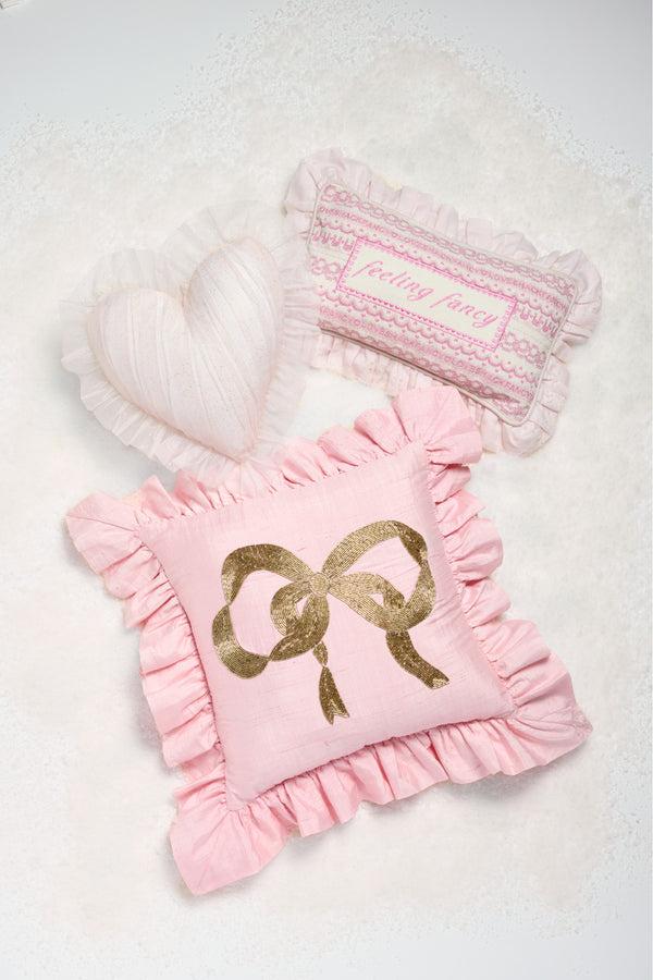 Loveshackfancy Sugarplum Ruffle Pillow