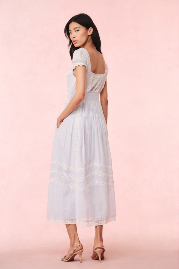 Loveshackfancy Suvi Cotton Midi Dress