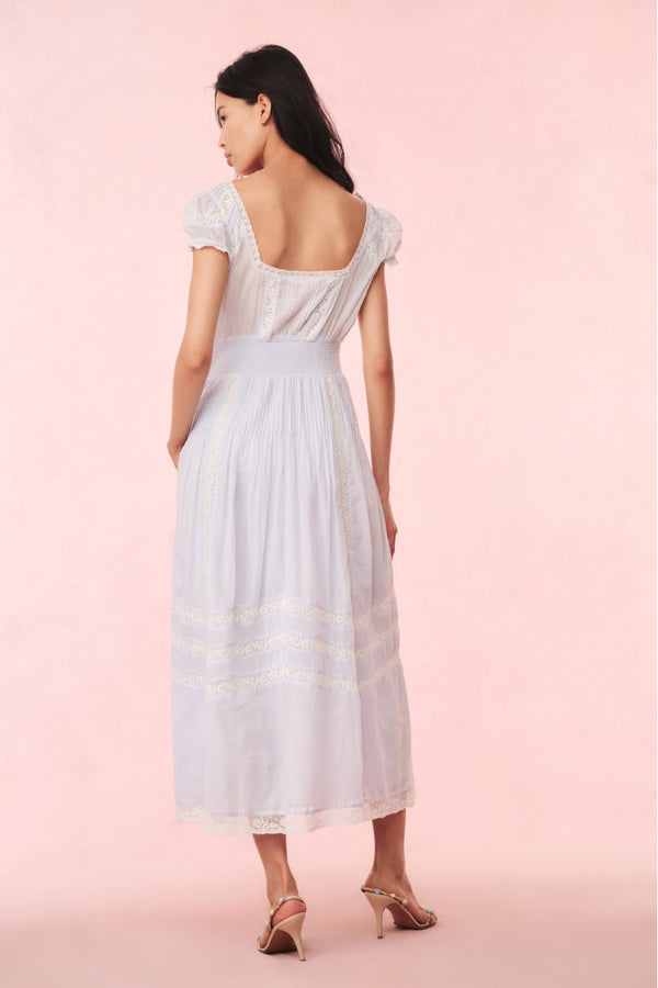 Loveshackfancy Suvi Cotton Midi Dress