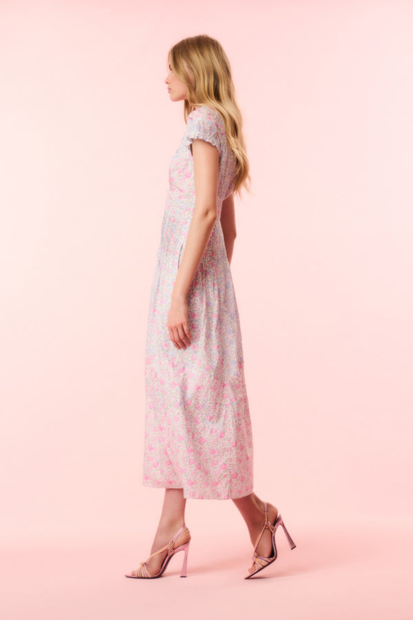 Loveshackfancy Suvi Liberty Fabric Midi Dress