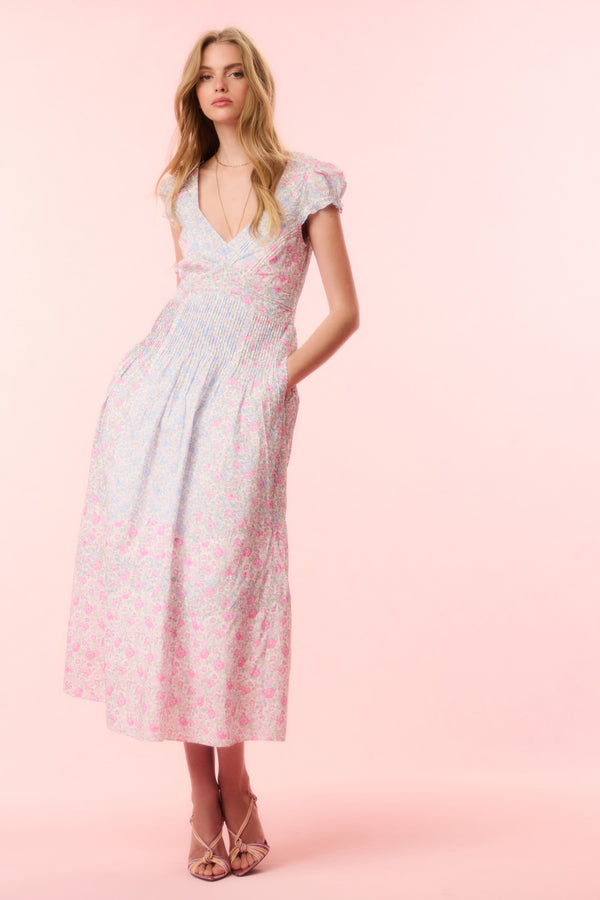 loveshackfancy Suvi Liberty Fabric Midi Dress