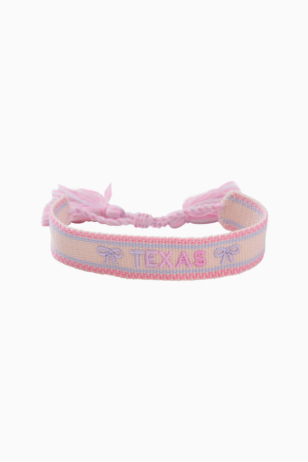 loveshackfancy Texas Woven Bracelet