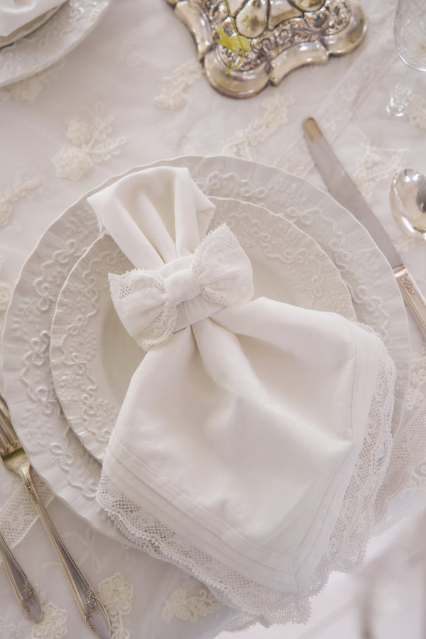 loveshackfancy Victorian Napkin Rings - Set of 4