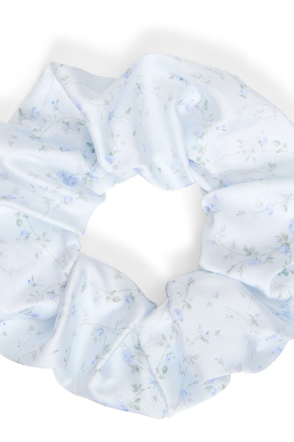 Loveshackfancy LoveShackFancy X Goody Blue Large Satin Scrunchie Set