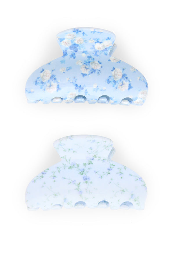 Loveshackfancy LoveShackFancy X Goody Blue Small Claw Set