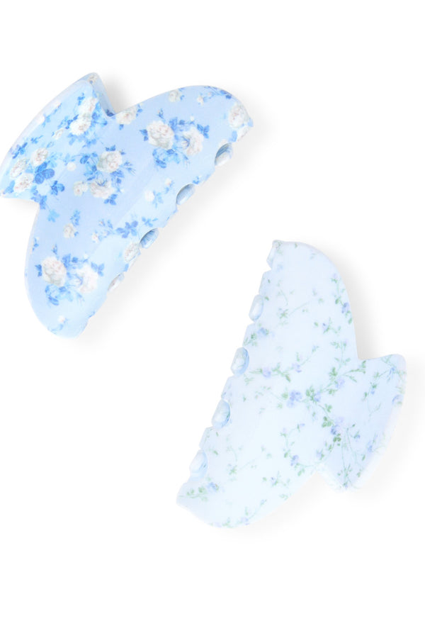 Loveshackfancy LoveShackFancy X Goody Blue Small Claw Set