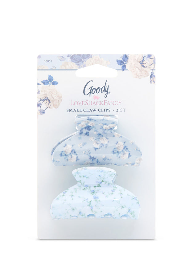 loveshackfancy LoveShackFancy x Goody Blue Small Claw Set