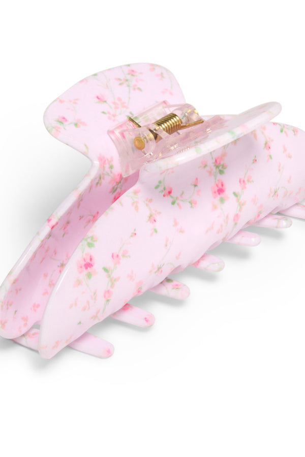 Loveshackfancy LoveShackFancy X Goody Pink English Ivy Large Claw