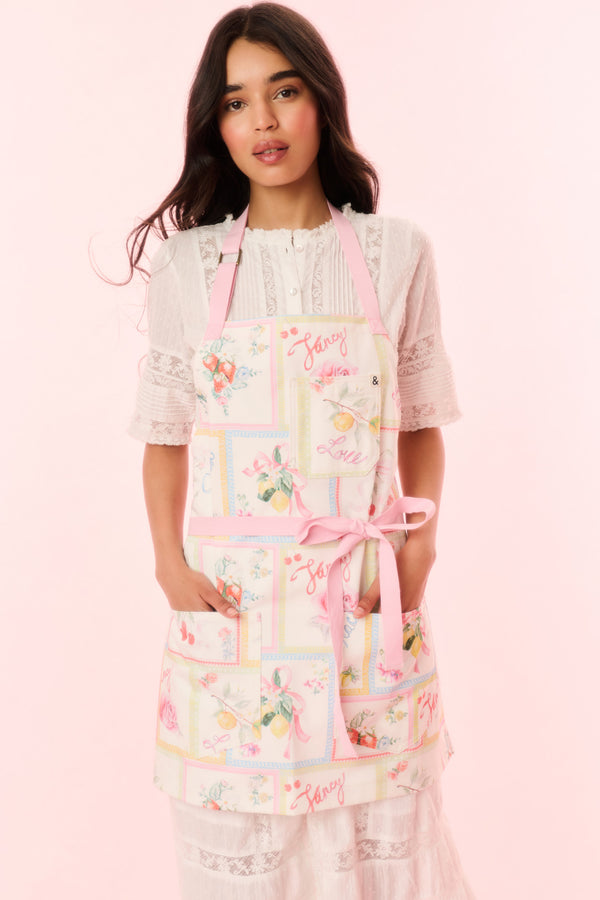 Loveshackfancy LoveShackFancy X Hedley & Bennett Pink Parfait Apron