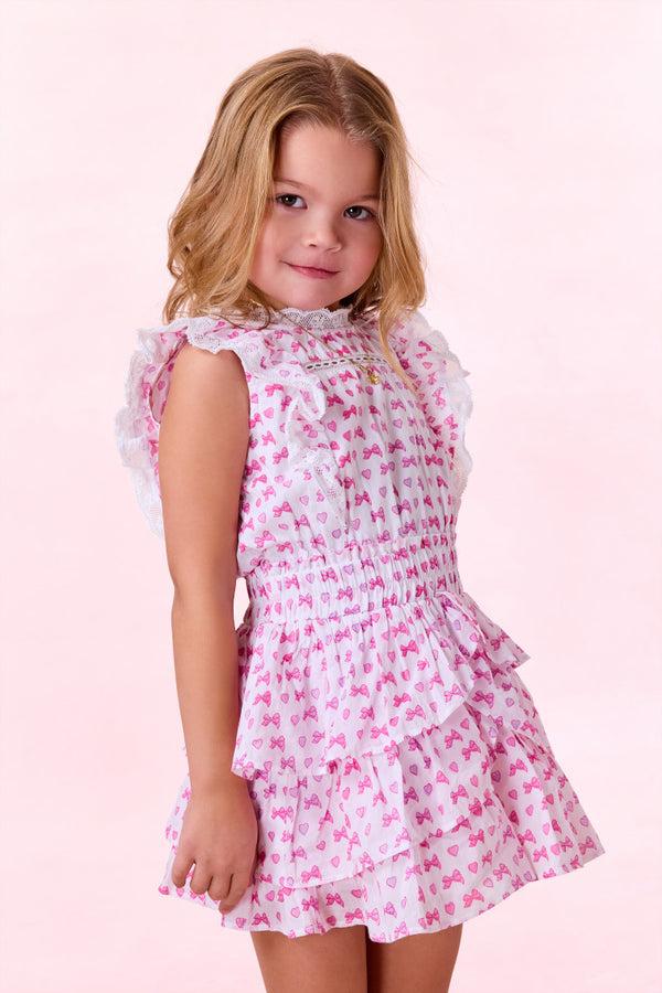 Loveshackfancy LoveShackFancy X Roller Rabbit Decker Heart Dress