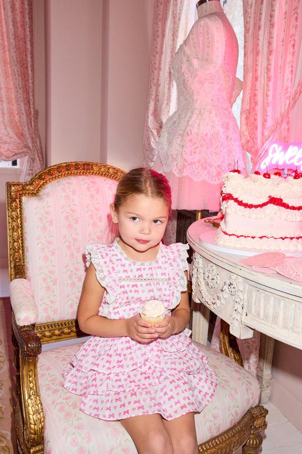 Loveshackfancy LoveShackFancy X Roller Rabbit Decker Heart Dress