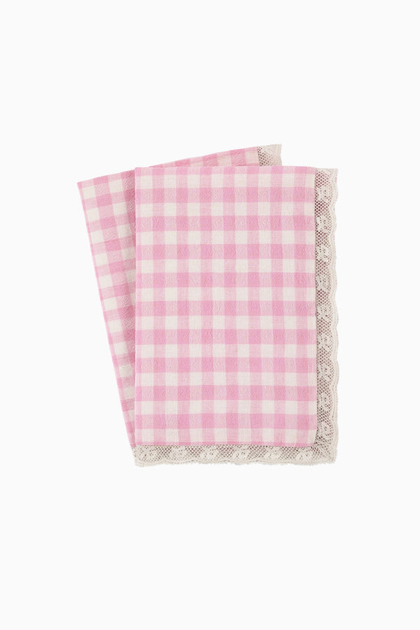Loveshackfancy Yarn Dye Gingham Napkins - Set Of 4