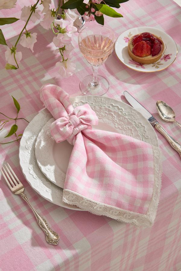 loveshackfancy Yarn Dye Gingham Napkins - Set of 4