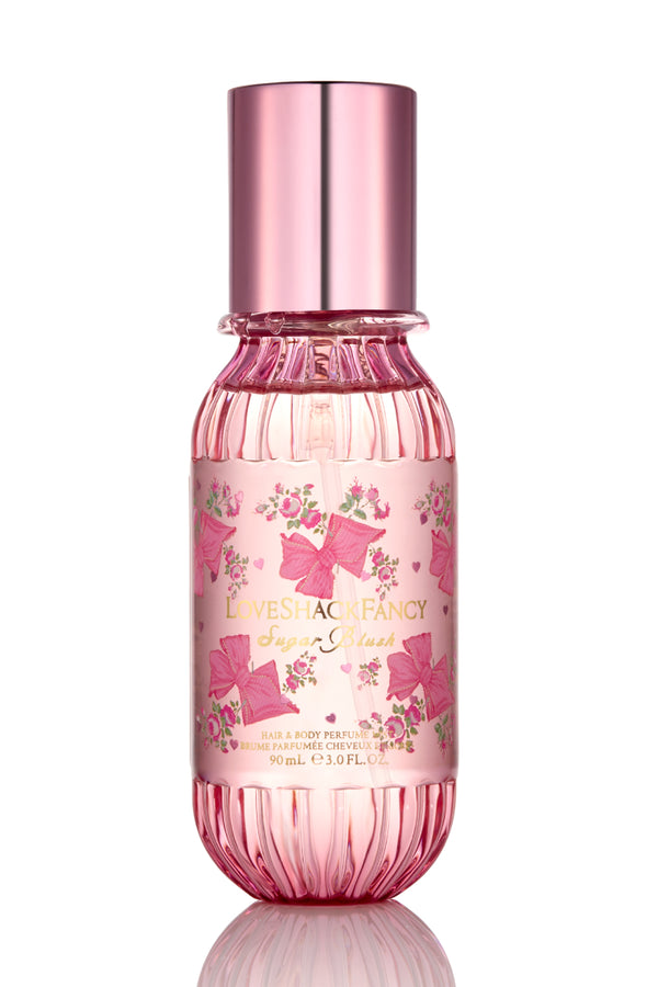 loveshackfancy Mini Sugar Blush Hair & Body Mist with Vanilla & Passion Fruit