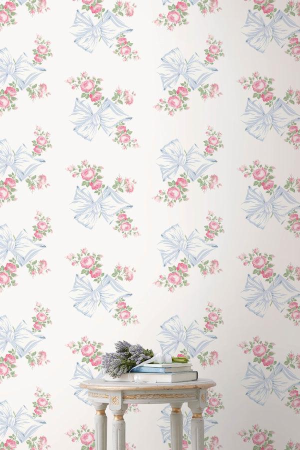 loveshackfancy Rosa Beaux Rosa Beaux Standard Wallpaper